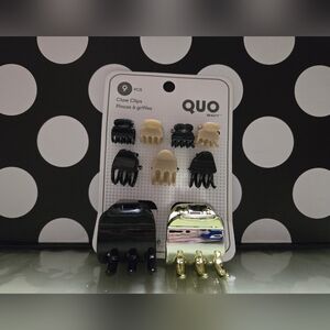 10/$25✨️Quo Claw Clips Set✨️